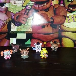 FNAF Mystery Minis Lot of 6